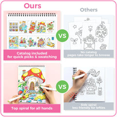 Ohuhu Double-Sided Bleedproof Coloring Book low price