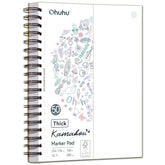 Ohuhu Heavyweight Bleedproof Double-Sided Marker Pad, Spiral-Bound - Kamakou near me