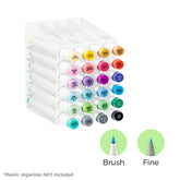 Ohuhu Honolulu 24 Basic Colors Dual Tips Alcohol Art Markers (New Color Codes) low price