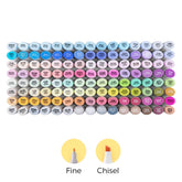 Ohuhu Oahu New 120 Colors Dual Tips Alcohol Art Markers, Fine & Chisel best price