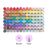 Ohuhu Honolulu 104 Colors Dual Tips Alcohol Art Markers (New Color Codes) free delivery