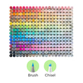 Ohuhu Honolulu 320 Colors Dual Tips Alcohol Art Markers (New Color Codes) best price