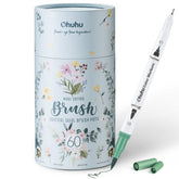 Ohuhu Maui 60 Colors Dual Tips Water Based Art Markers, Brush & Fineliner discount
