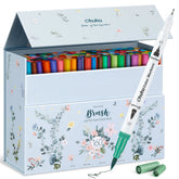 Ohuhu Maui 160 Colors Dual Tips Water Based Art Markers, Brush & Fineliner best price