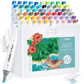 Ohuhu Kaala Dual Tips Alcohol Art Markers- 60 Colors Landscape Tone US delivery