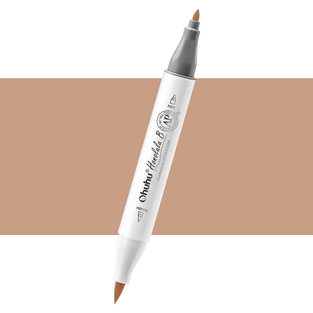 Ohuhu Honolulu B E58 (Replace E170) Individual Marker, Brush & Fine free delivery