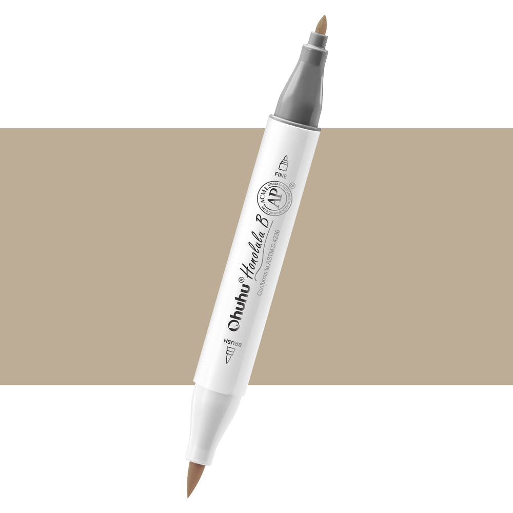 Ohuhu Honolulu B E111 (Replace YG100) Individual Marker, Brush & Fine free delivery