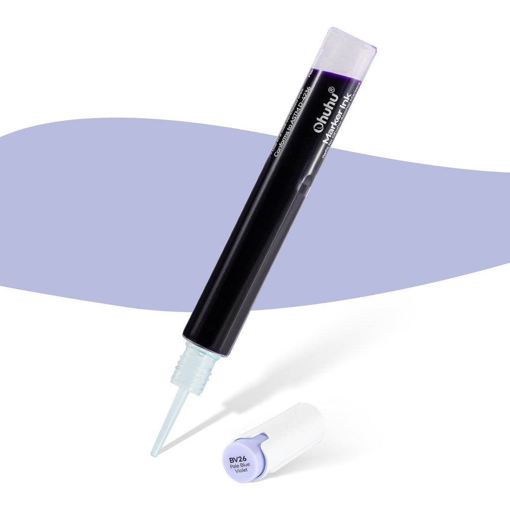 Ohuhu Marker Ink BV26 / R25 / B281 Refill for Alcohol marker free delivery