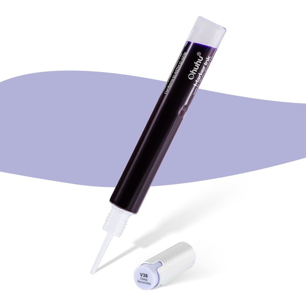 Ohuhu Marker Ink V38 / R24 / V189 Refill for Alcohol marker free delivery