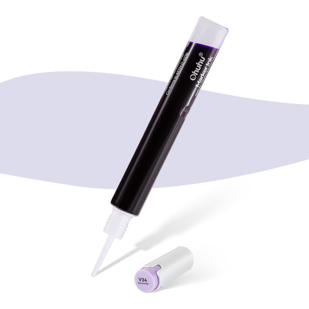 Ohuhu Marker Ink V34 / V330 Refill for Alcohol marker US delivery