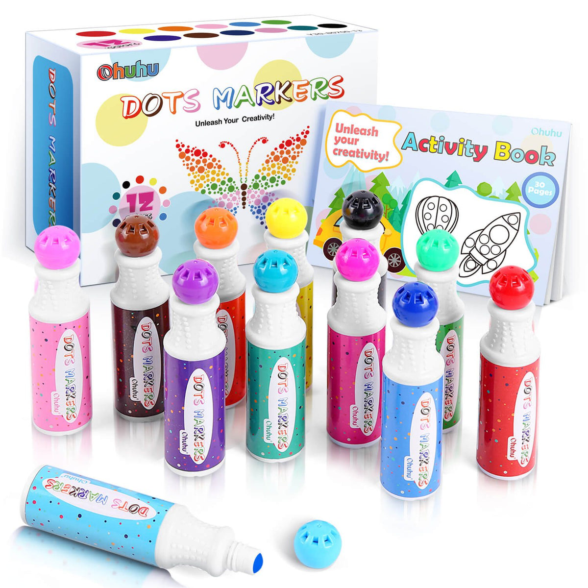 Ohuhu Dot Markers Kit US delivery