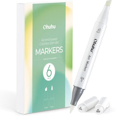 Ohuhu Honolulu Colorless Blender Marker - Pack of 6 low price