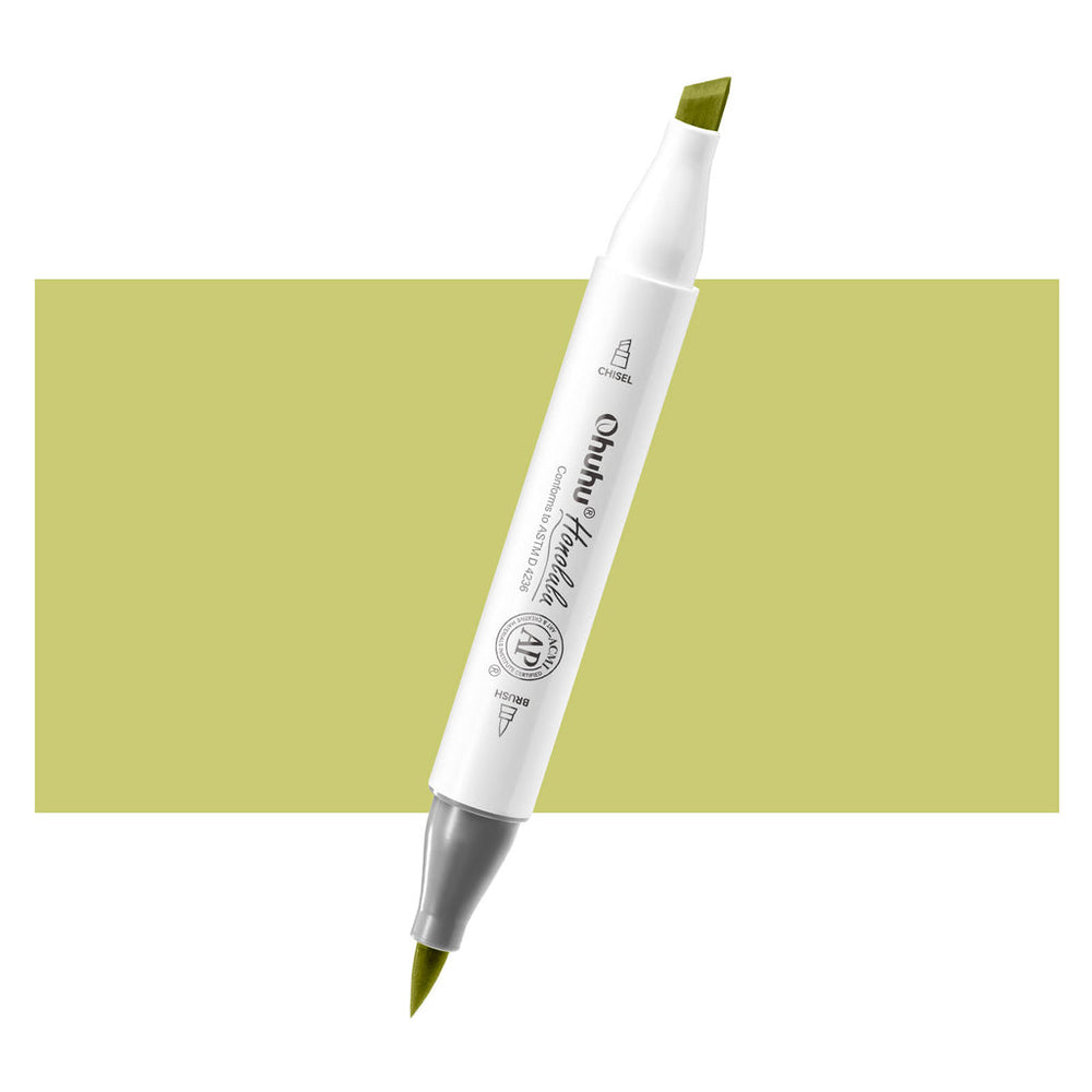Ohuhu Honolulu GY4 / YG012 Individual Marker, Brush & Chisel discount