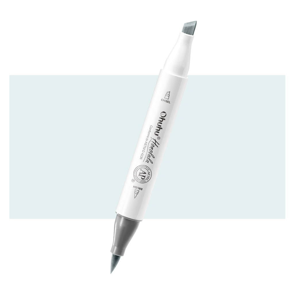 Ohuhu Honolulu MG020 / B21 Individual Marker, Brush & Chisel free delivery
