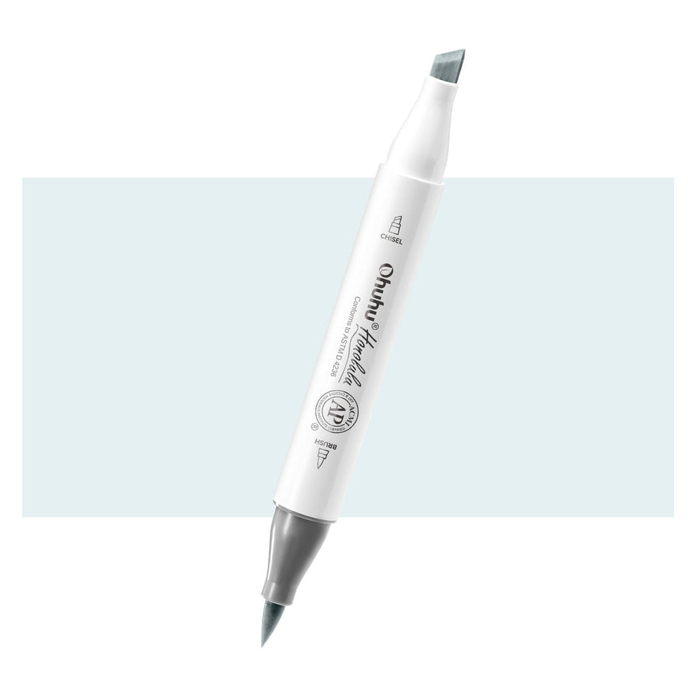 Ohuhu Honolulu MG020 / B21 Individual Marker, Brush & Chisel free delivery