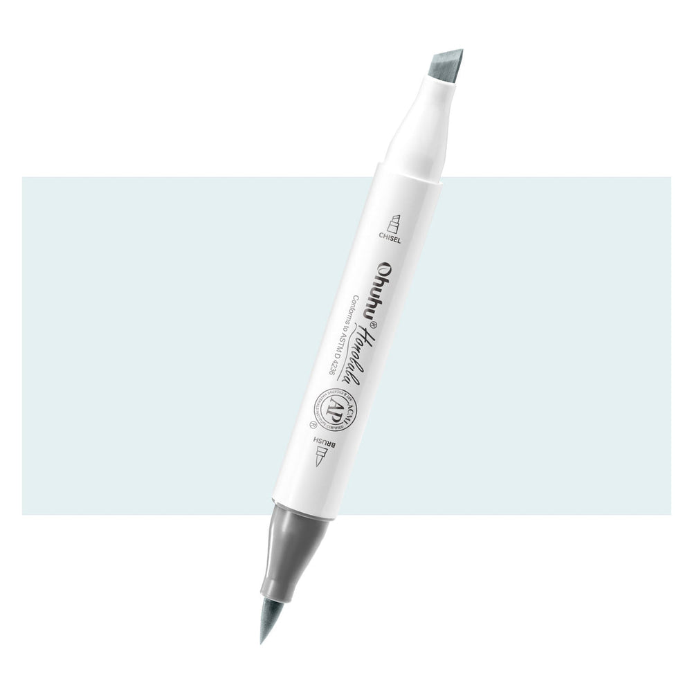 Ohuhu Honolulu MG020 / B21 Individual Marker, Brush & Chisel free delivery
