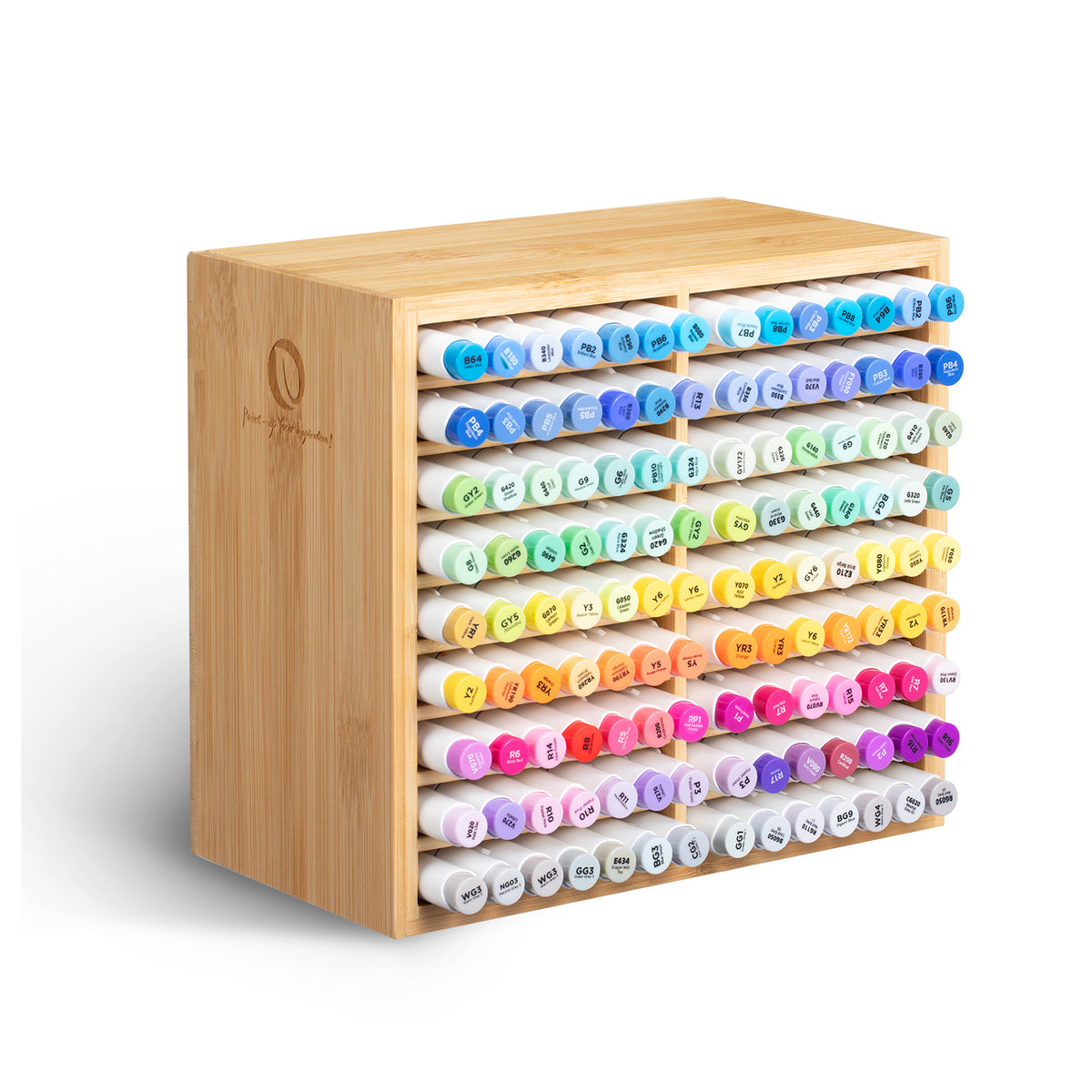 Ohuhu Bamboo Marker Organizer discount