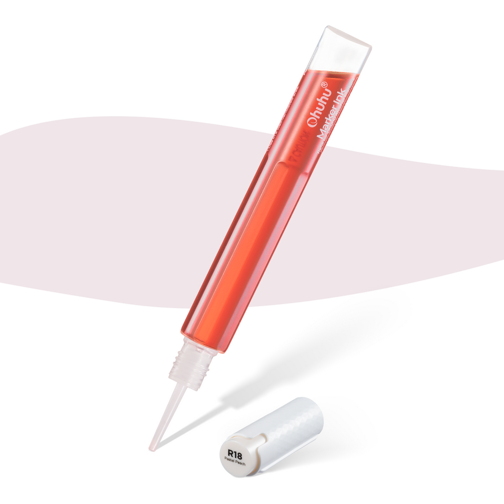 Ohuhu Marker Ink YR04 / E494 / R18 Refill for Alcohol marker low price