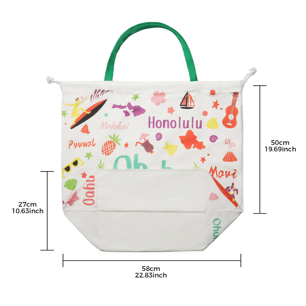 Ohuhu Canvas Gift Bag for Multi-purpose, Available in Two Sizes US delivery