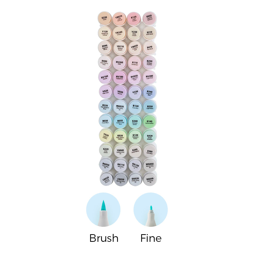 Ohuhu Honolulu Brush Markers - Small Set low price